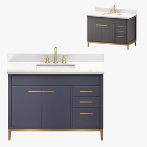 Tennant Beatrice Modern Bathroom Sink Vanity