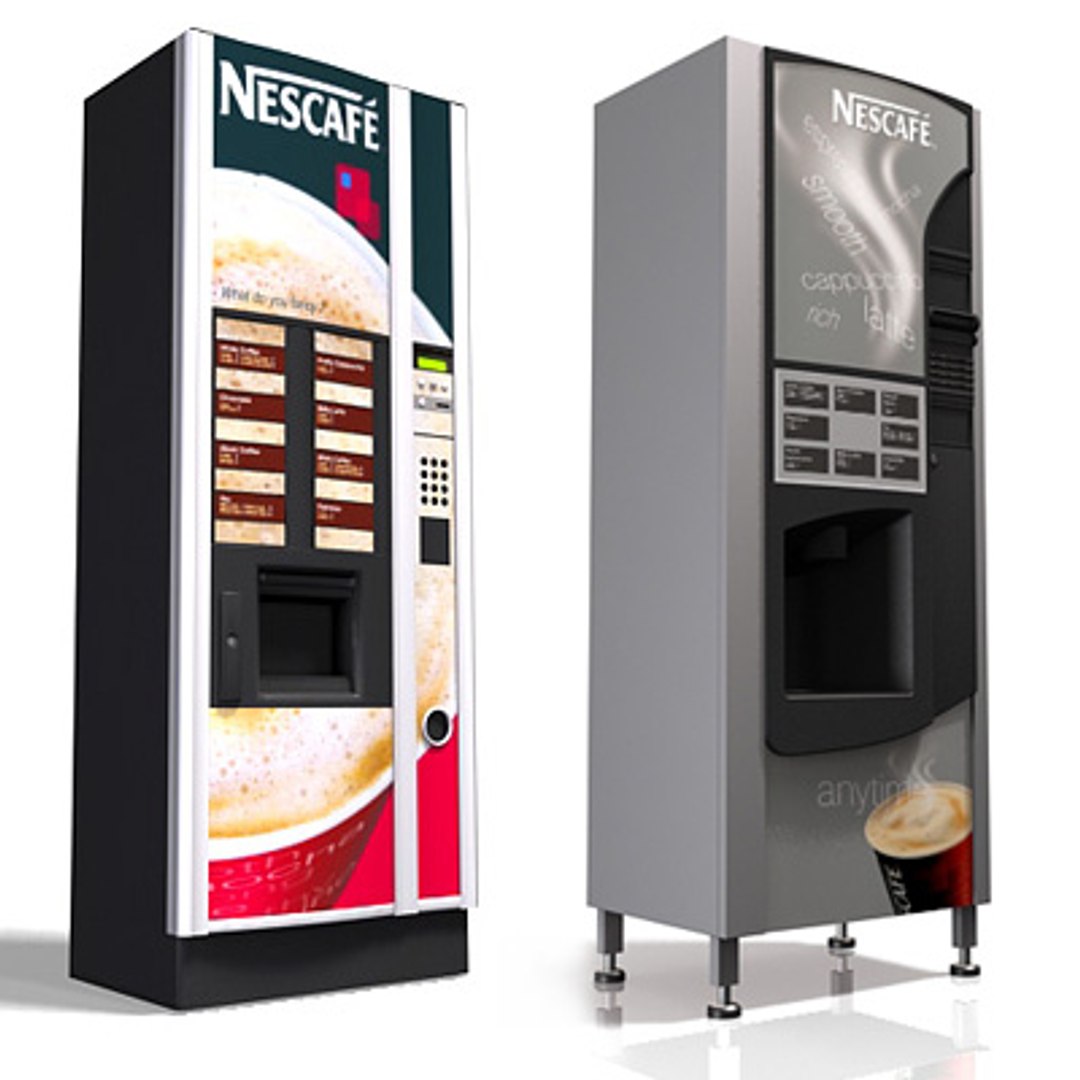 3D nescafe coffee machine - TurboSquid 1157428