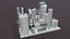 city -lowpoly -Lowpoly City in the night
