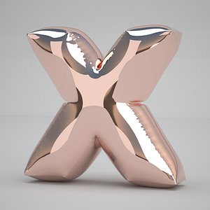 X Balloon Copper