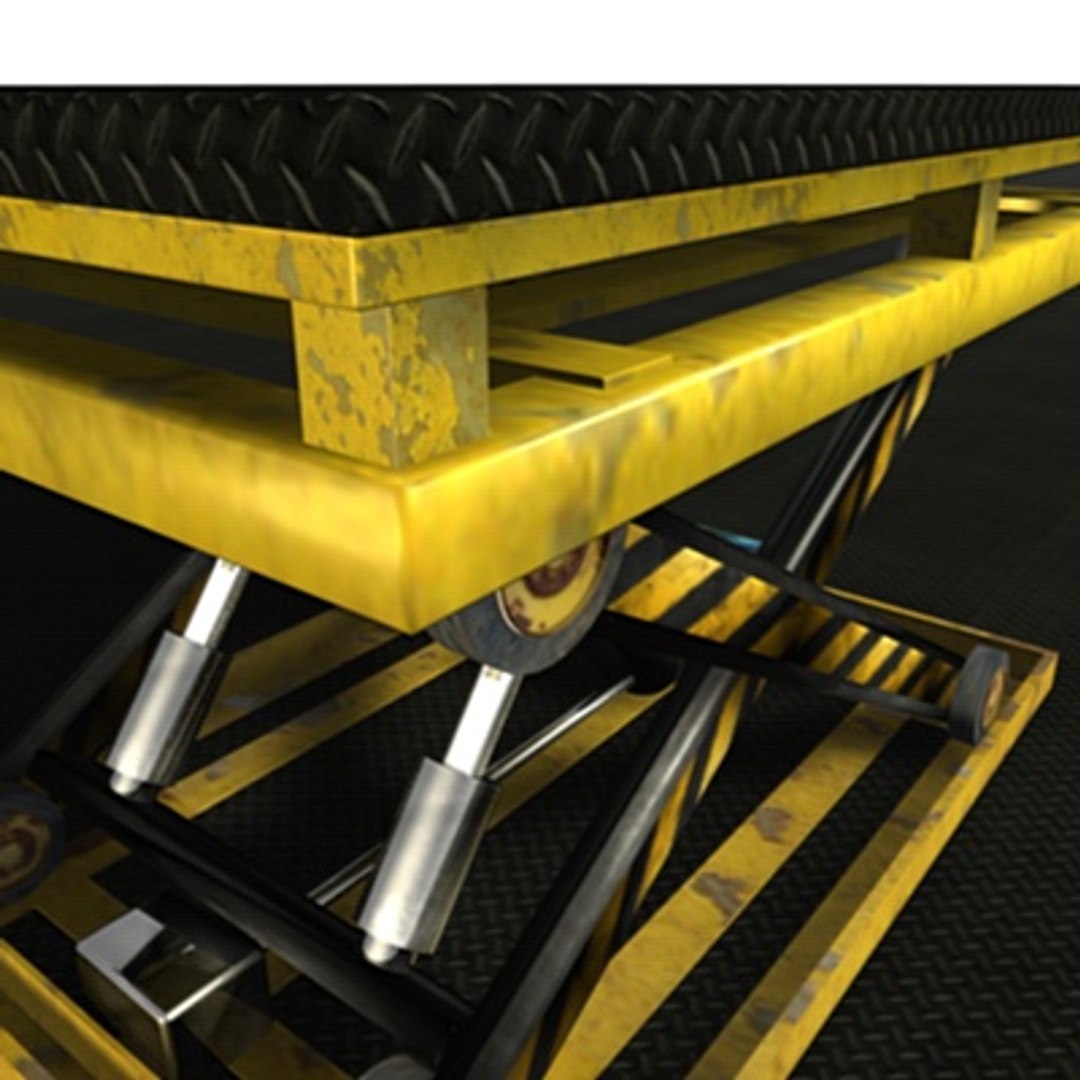 3d Table Lift Model