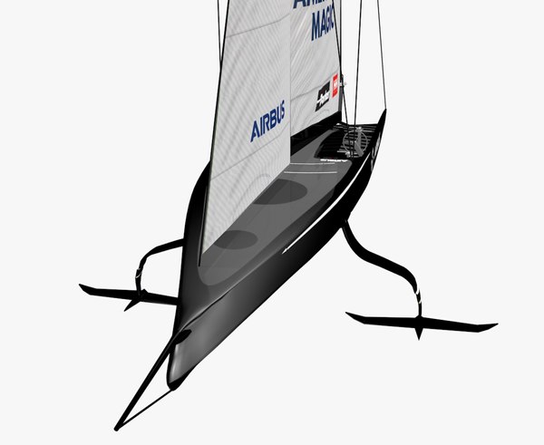 modelo 3d 2021 AC75 Americas Cup racing yachts set. - TurboSquid 1683743