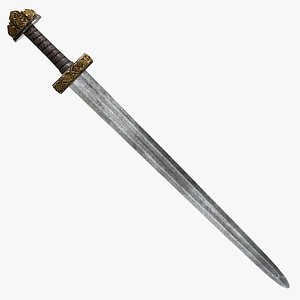 karoling viking sword 3D
