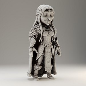Stylized Viking 14 3D