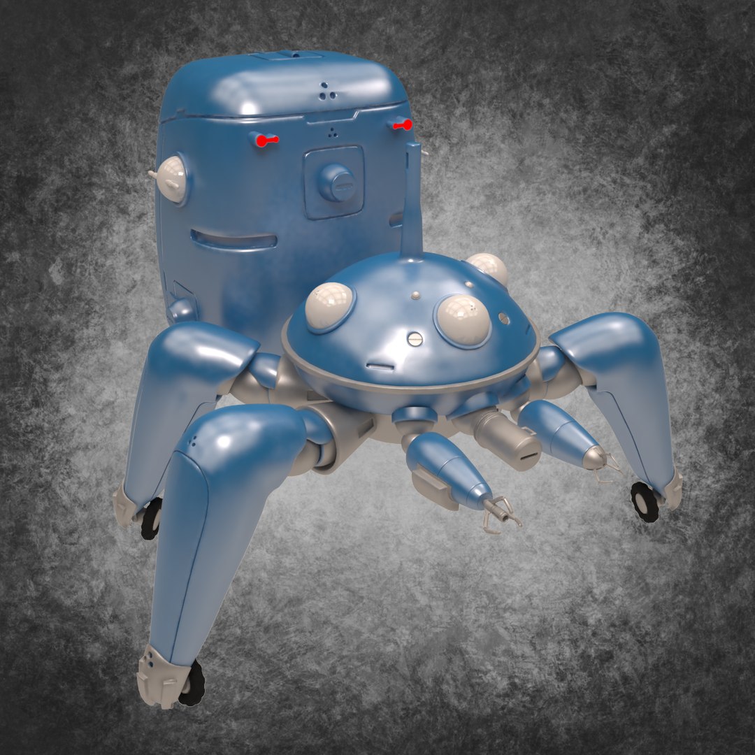 Tachikoma Anime Ghost 3d Max