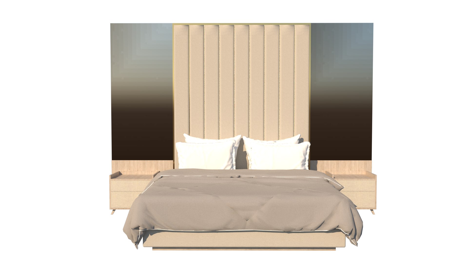Modern Luxury Bedroom Set with Statement Headboard 3D model 3D model https://p.turbosquid.com/ts-thumb/cq/JNIag9/mw/1/png/1724962149/1920x1080/fit_q87/54f78ac8afc95d1af9f7ec5c5ec089affd545c5f/1.jpg