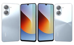 3D Xiaomi Redmi A7 Blue