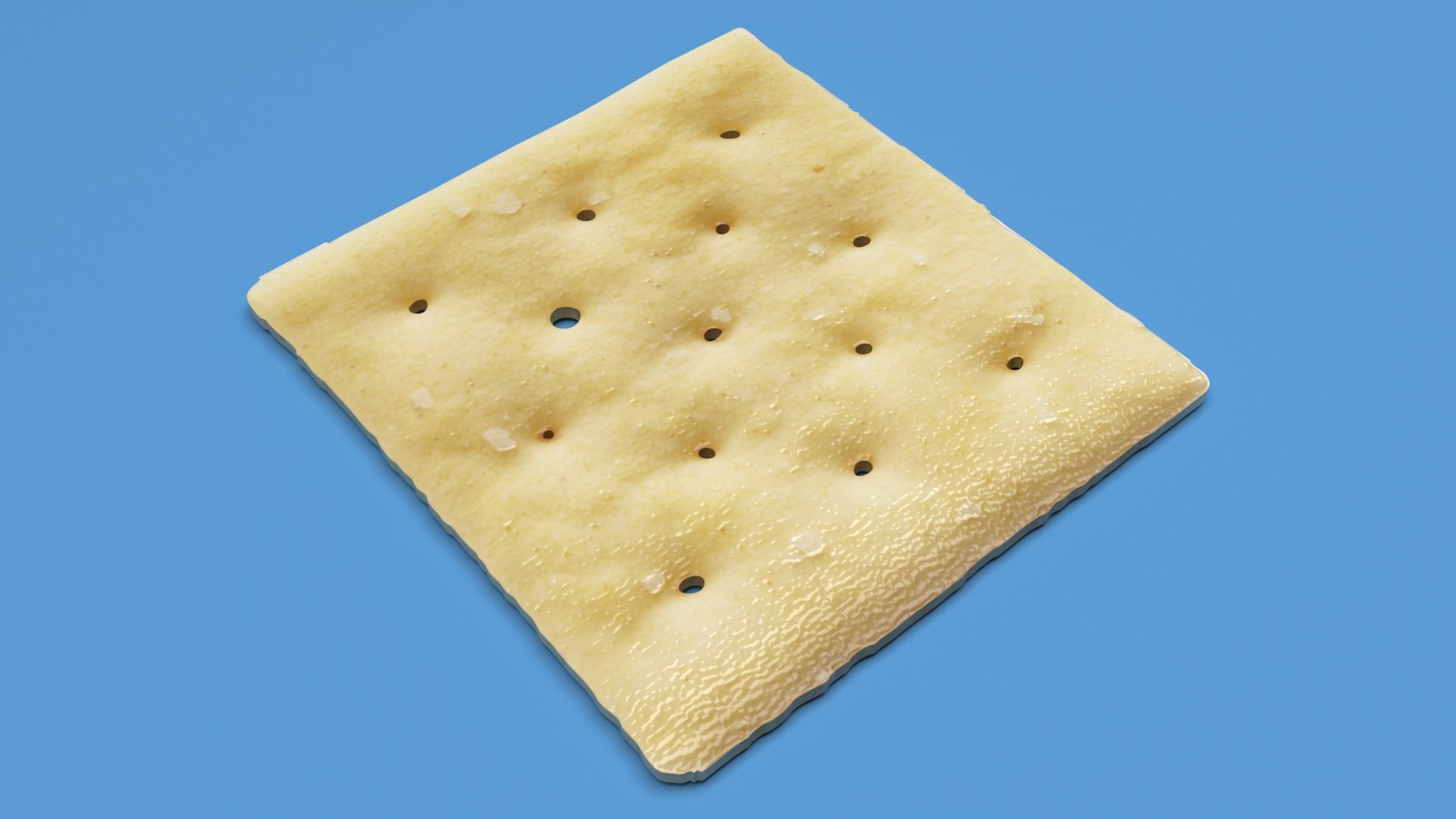 Square Cracker 3D Model - TurboSquid 2283384