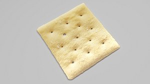 Square Cracker 3D model