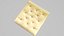 Square Cracker 3D model