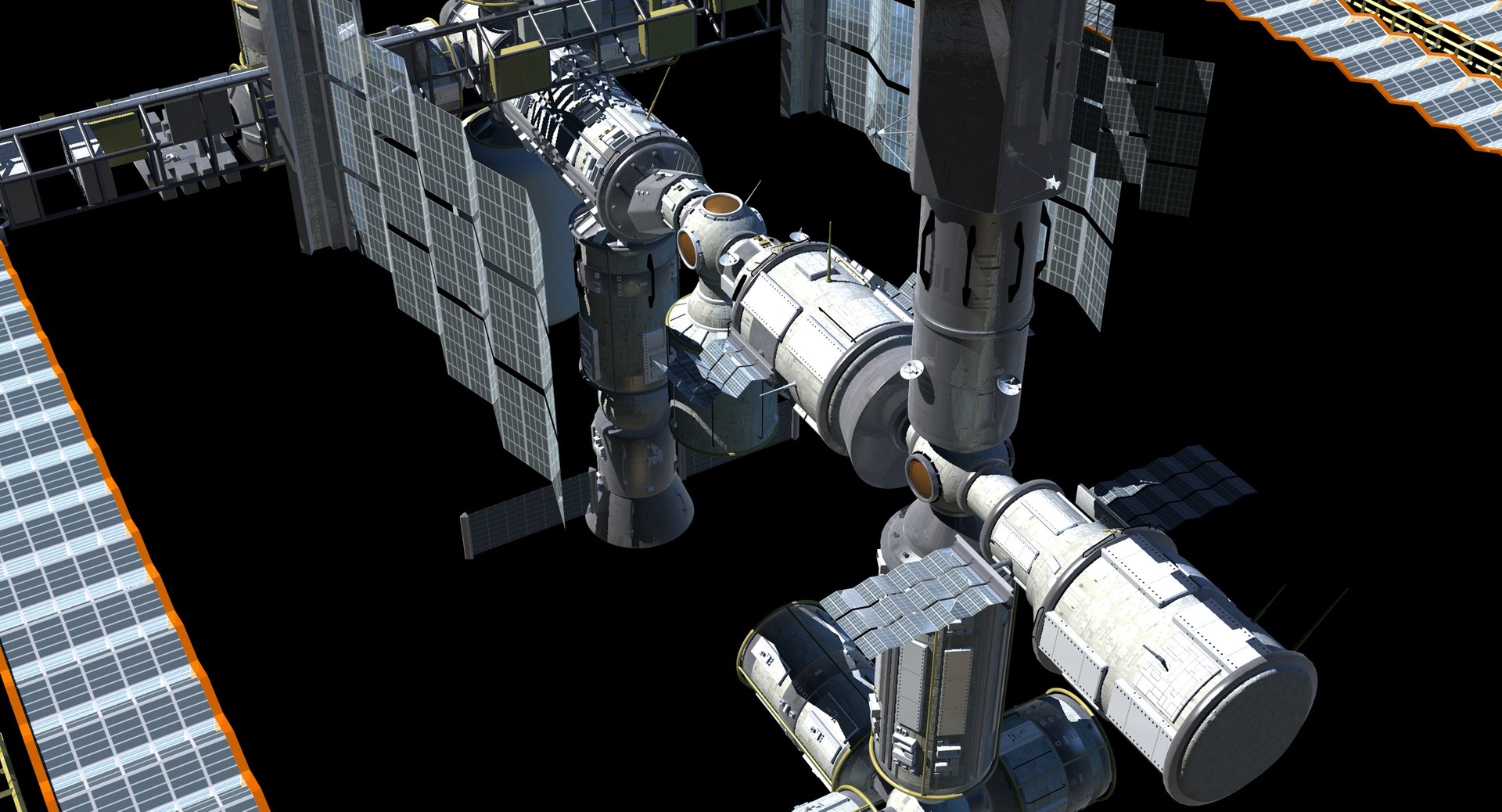 iss 3d model