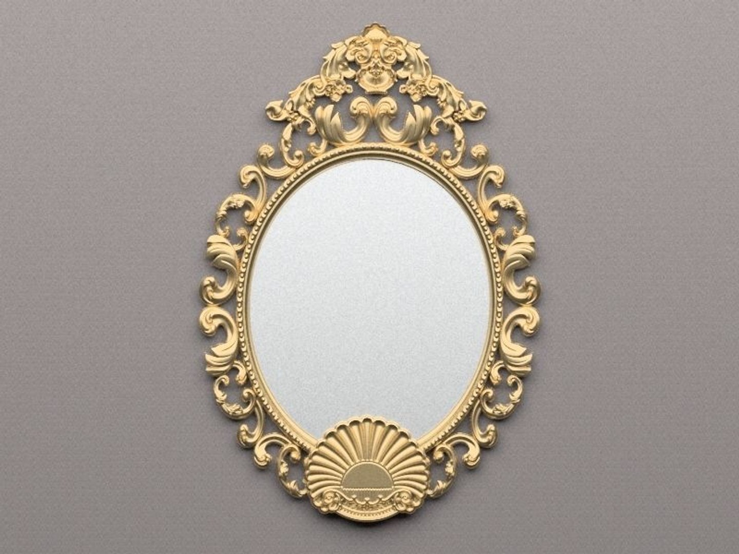 Classic Mirror 2 Model - TurboSquid 1495333