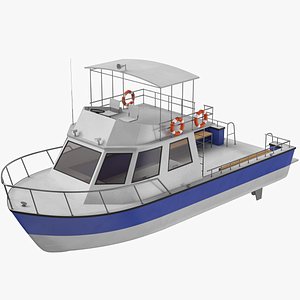 Motor Boat 3D model
