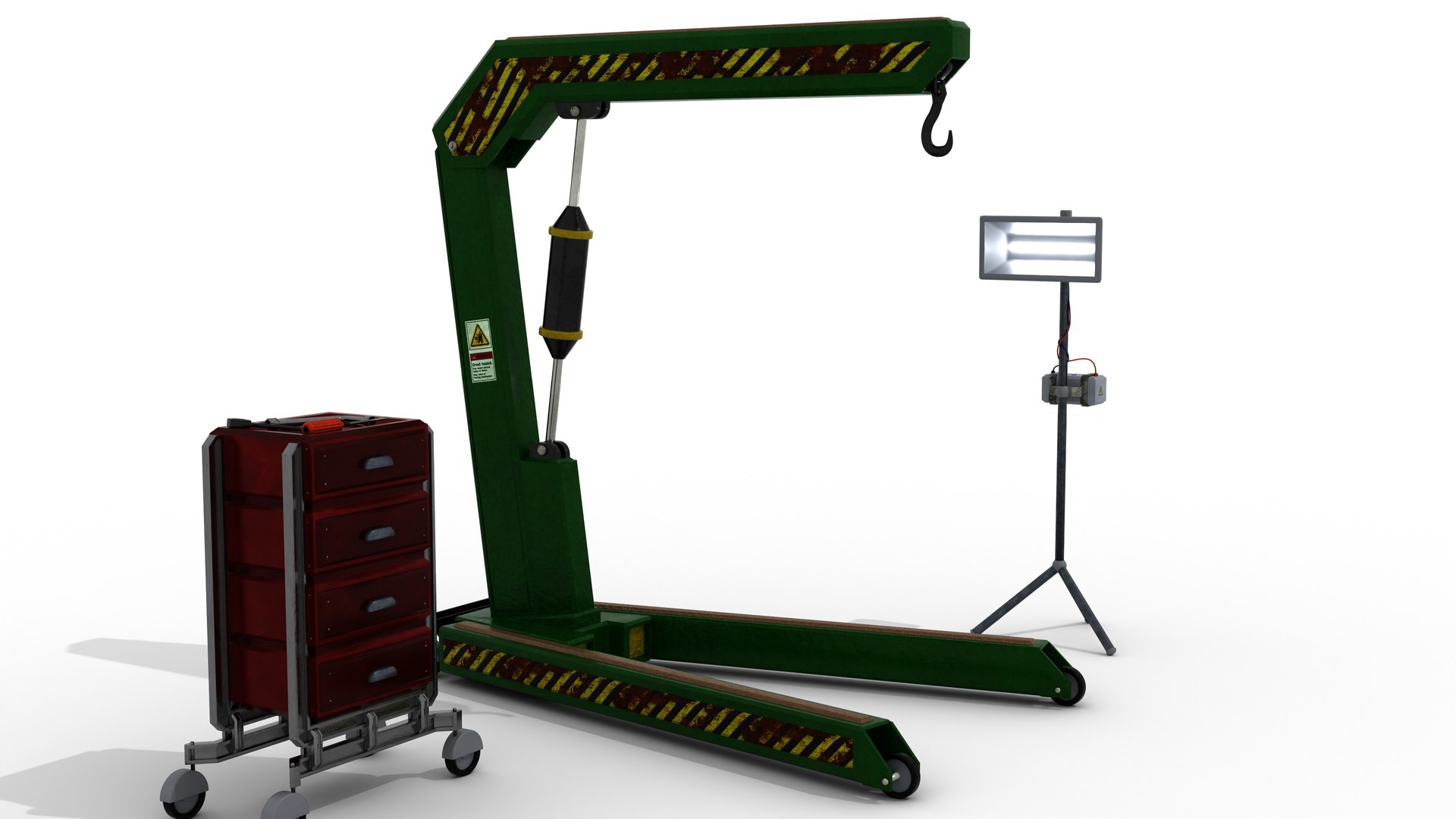Mini Crane 3D Model - TurboSquid 2279571