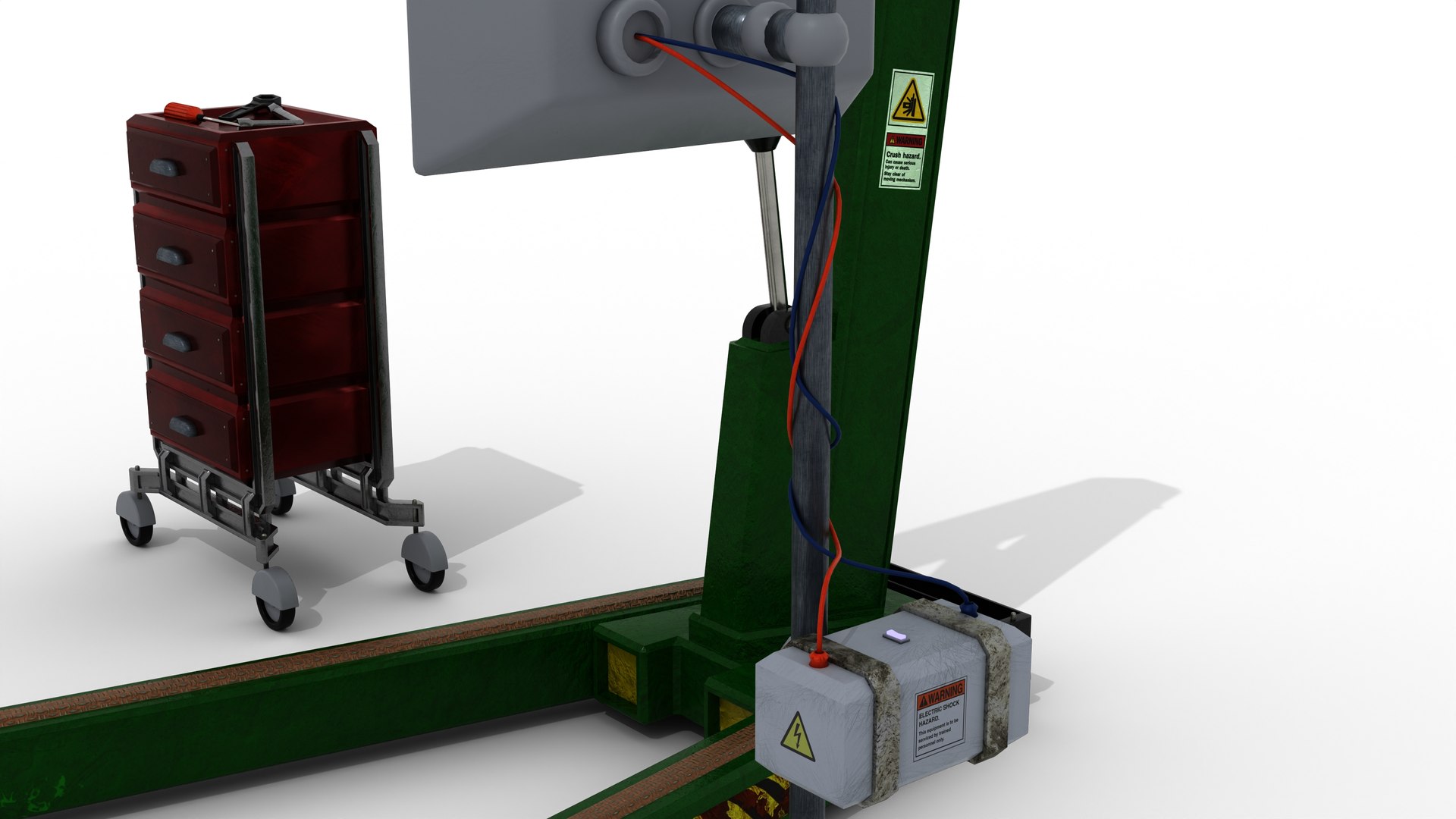 Mini Crane 3D Model - TurboSquid 2279571
