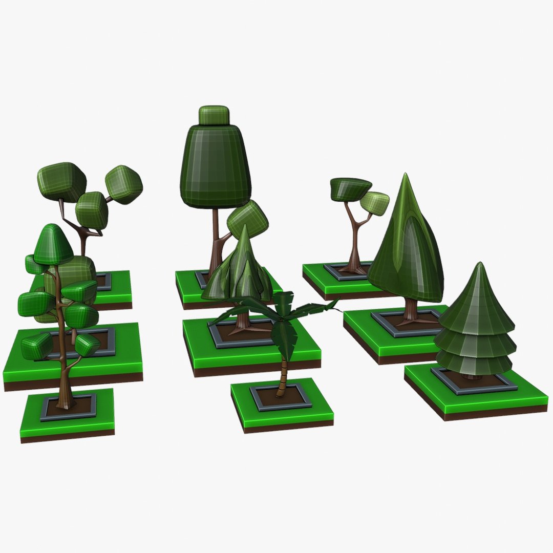 Fantasy tree s 3D model - TurboSquid 1886582