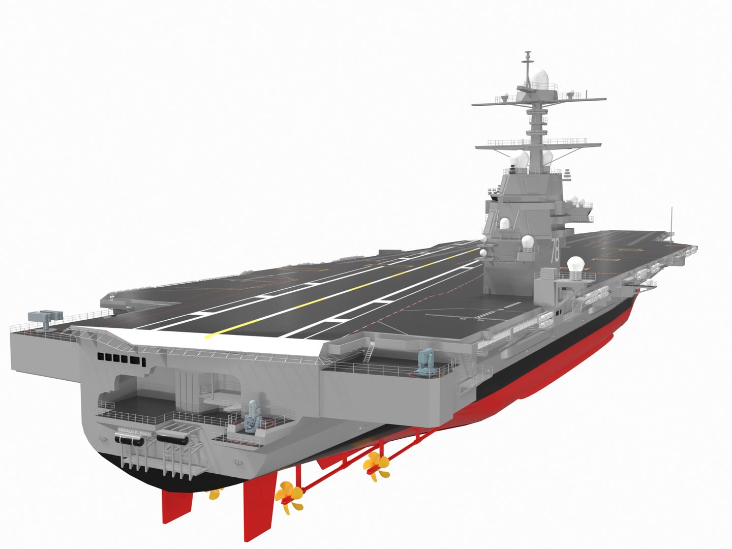 3D Aircraft Carrier USS Gerald R Ford CVN 78 https://p.turbosquid.com/ts-thumb/cq/UrKHzd/uv/aircraftcarrierussgeraldr.fordcvn7803/jpg/1750945689/1920x1080/fit_q87/74adaa8a3283f1bb5bf97a189f9373d385b38dab/aircraftcarrierussgeraldr.fordcvn7803.jpg
