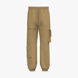 3D Male pant pocket
