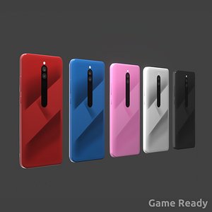 Smartphone PBR Game Asset with LODs