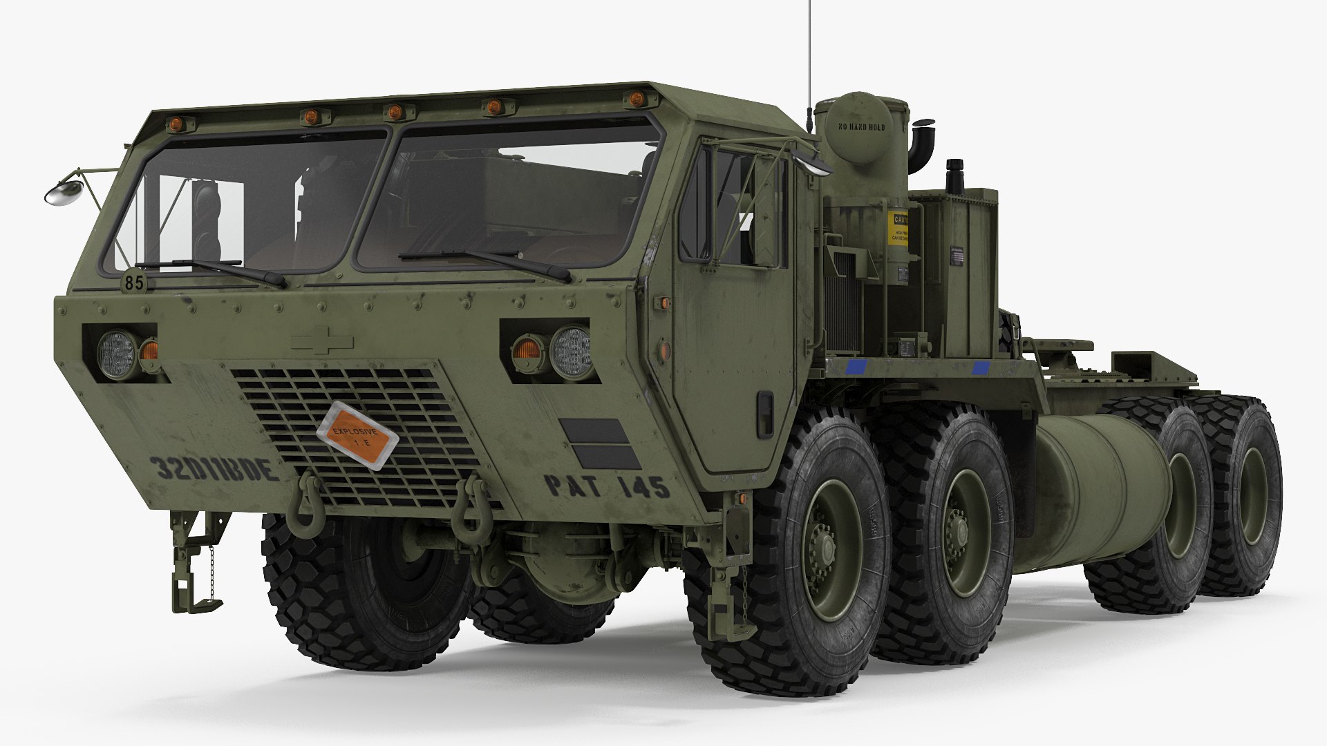 Tractor M983 3D model preview