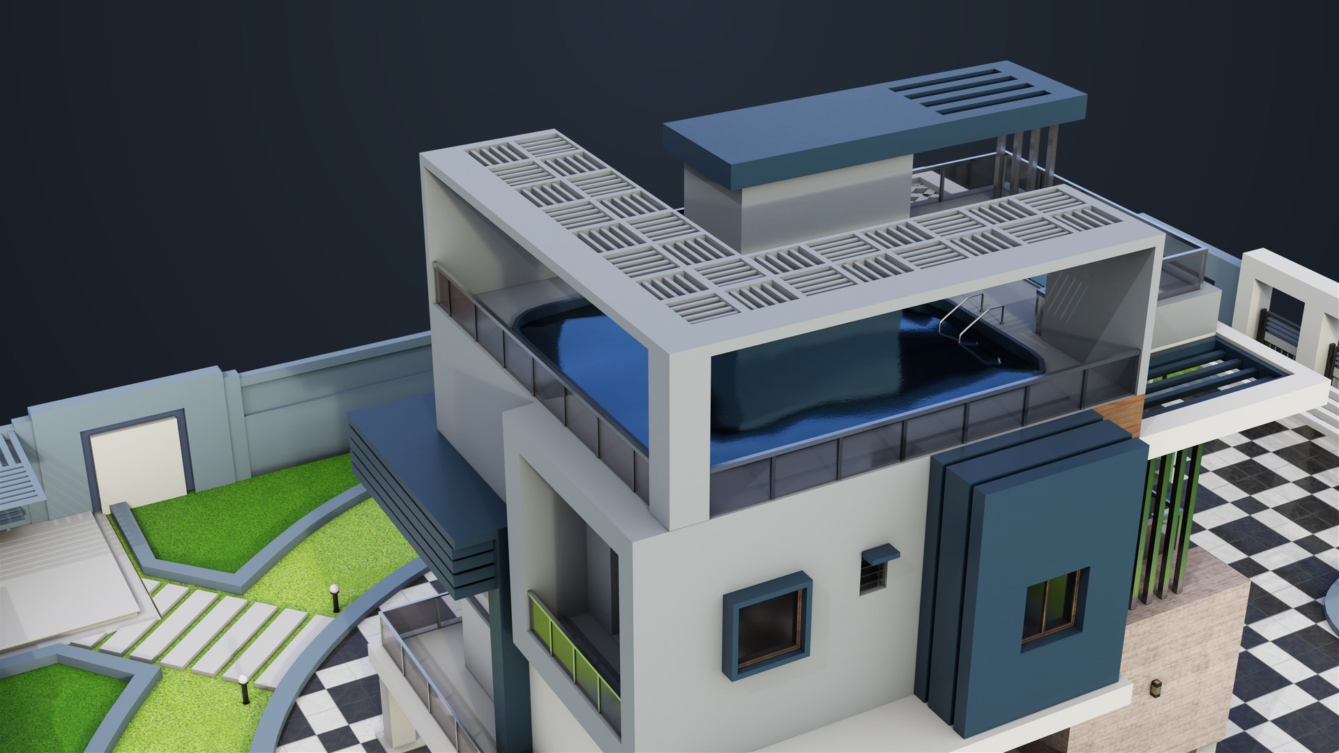 3D Modern Villa House02 with Compound All PBR Unity UE Textures Included https://p.turbosquid.com/ts-thumb/cq/ZU4yMd/FL/bangalow02_00019/jpg/1697685448/1920x1080/fit_q87/bba50b3d922d0021ad5f66ec323517a8f818b021/bangalow02_00019.jpg