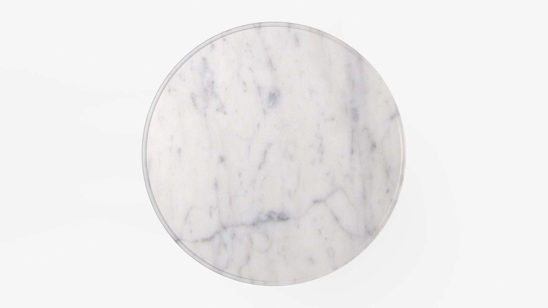 Hella Tavolino Laterale Metallo - Bianco - Design Moderno E Facile Montaggio - Foto 4