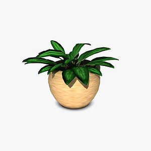 3d decorative plant