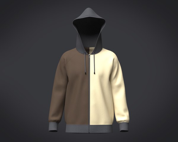 Two color deals hoodie
