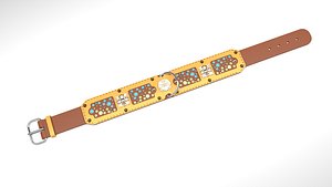 antique belt 3D model