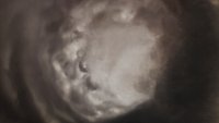 Inside the storm - HDRI Panoramic Sky - 360 clouds v02 Low-poly