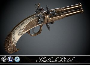 pistol flintlock eagle max