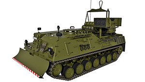 Leopard Bergepanzer 2 ARV  With MTU Engine   Bysanders 3D Models