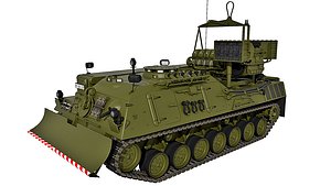 Leopard Bergepanzer 2 ARV  With MTU Engine   Bysanders 3D Models
