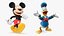 Collezione di personaggi Disney truccati