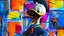 Collezione di personaggi Disney truccati