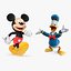 Collezione di personaggi Disney truccati