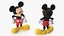 Collezione di personaggi Disney truccati