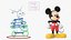 Collezione di personaggi Disney truccati
