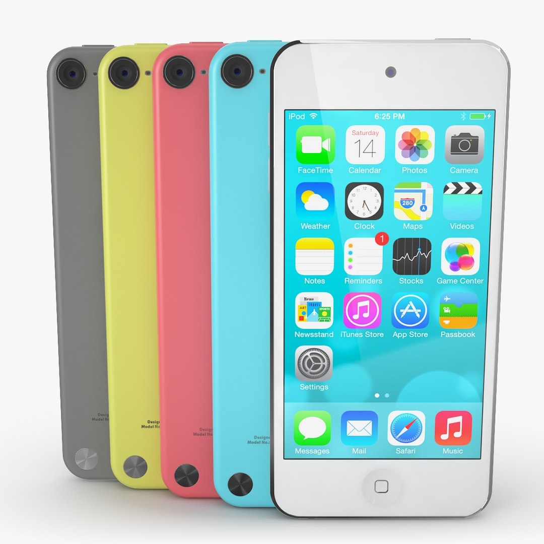 3d Apple Ipod Touch 5