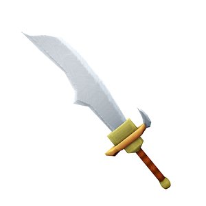 sword hand painted 3d model
