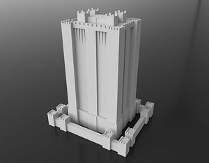 duloc castle 3D