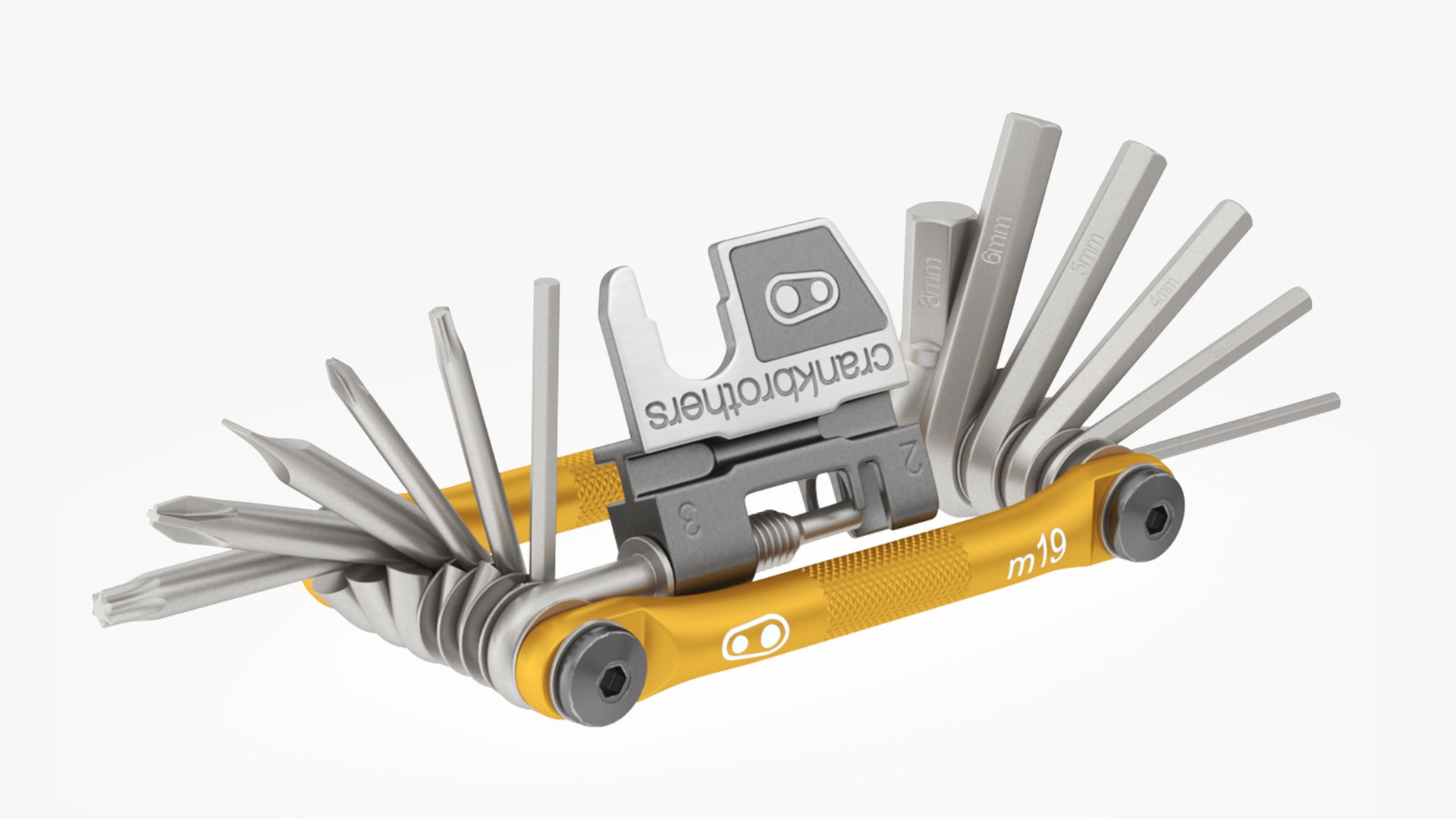 Crankbrothers M19 Bike Multi Tool 3D model preview