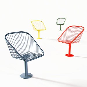 3D Korg Arm Chair