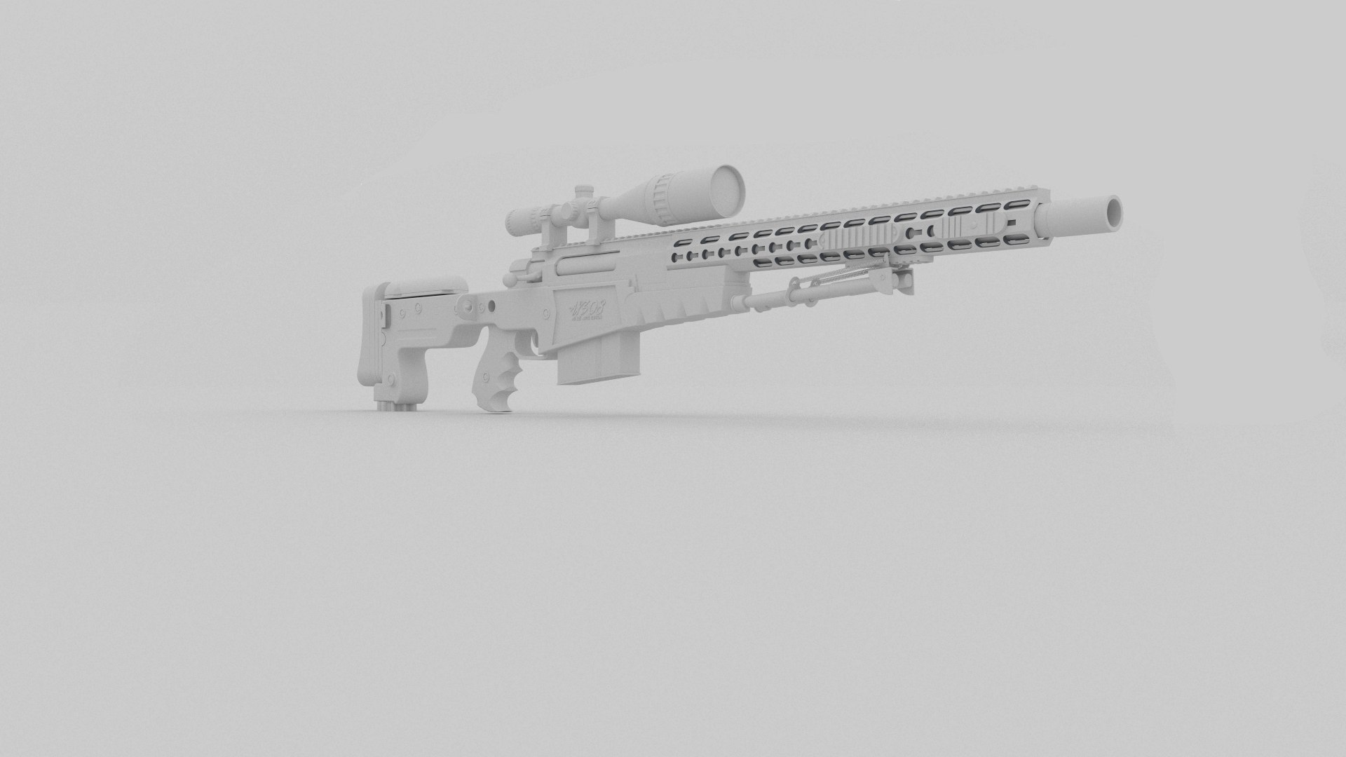3D Accuracy International 308 - TurboSquid 1258459