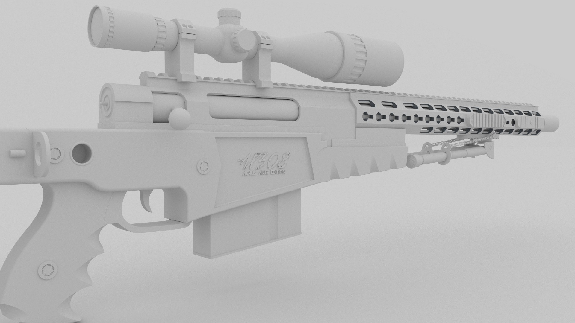 3D Accuracy International 308 - TurboSquid 1258459