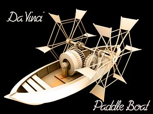da vinci paddle boat ma free