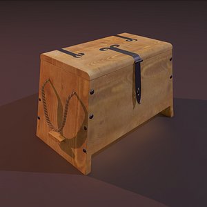 3D Minecraft Chest Model - TurboSquid 1431864