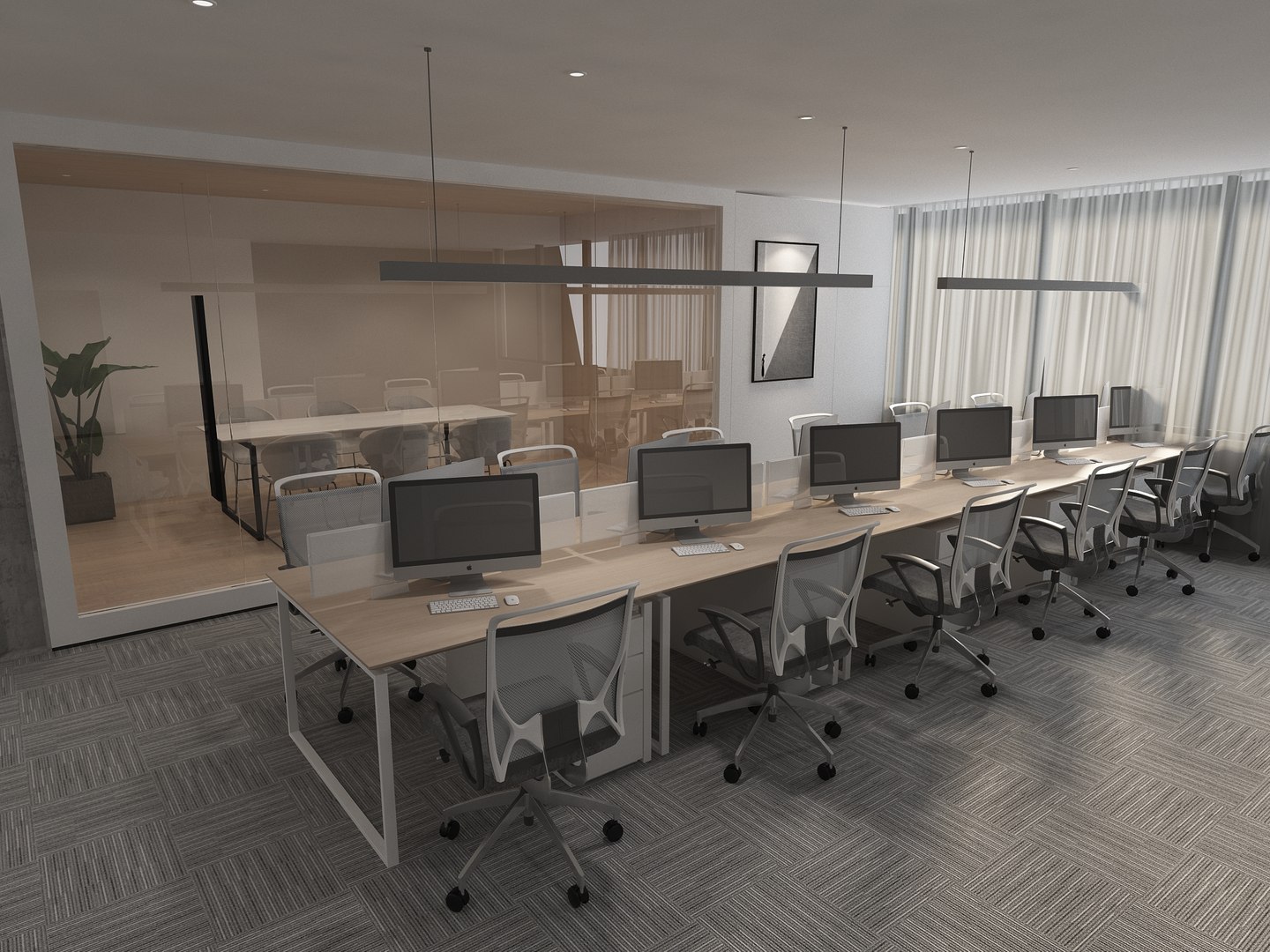 Administration Offices - 2020 - 413Dモデル - TurboSquid 1935232