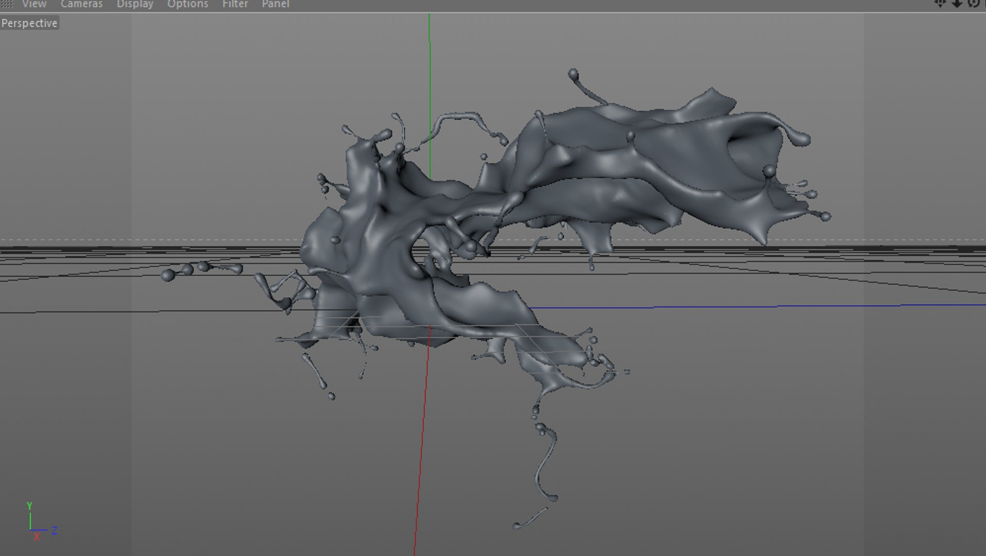 3d Liquid Splash