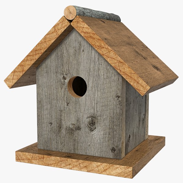birdhouse modeled nature max